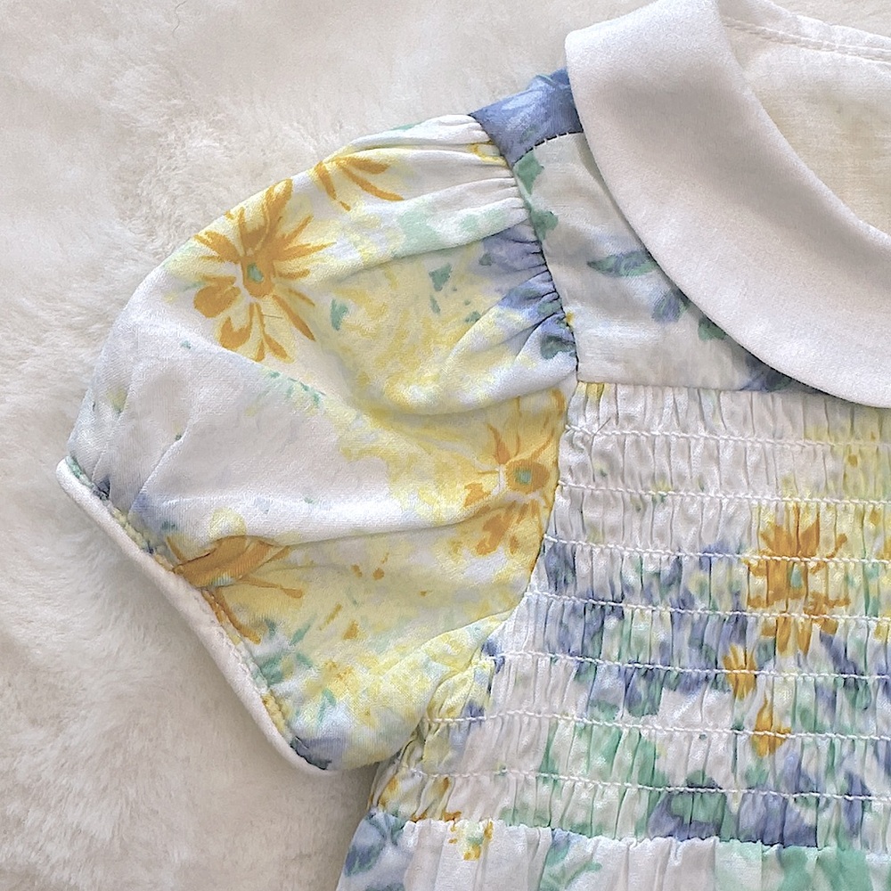 Janie and Jack Baby Girls Floral One Piece - Picture 2 of 7